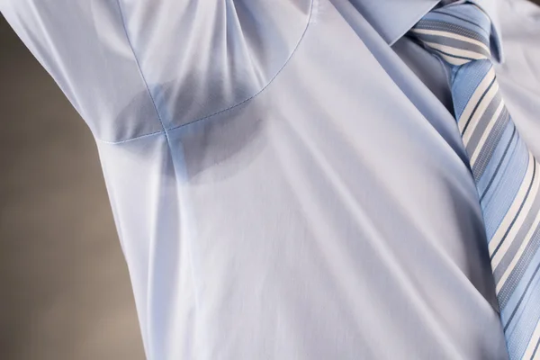 Man Sweating Under Armpit — Stock Photo, Image