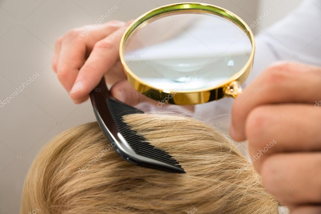 Dermatologist Looking Blonde Hair Stock Photo by ©AndreyPopov 69618457