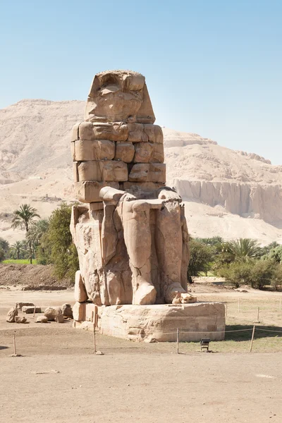 Colossi Of Memnon Statue — Stock Photo, Image