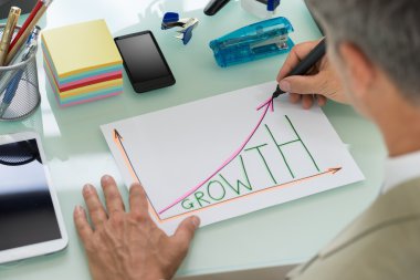 işadamı çizim grafik