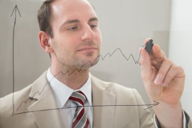 işadamı çizim grafik