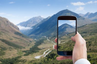 Manzara fotoğrafçılığı el