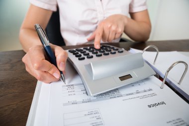 Muhasebeci makbuz hesaplama