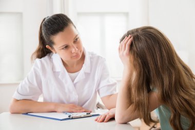 Doktor hasta masada rahatlatıcı