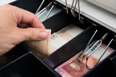 Nakit banknot elle kayıt