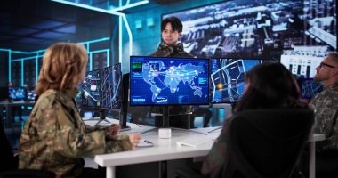 Askeri Veri Merkezi 'nde Yönlendirme: Çeşitli Takımların Görevi.