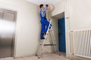 Teknisyen uygun Cctv kamera