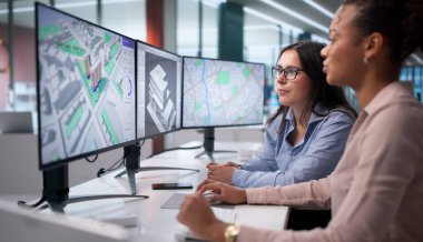 Ekrandaki Mimari Tasarım Projesi için 3B BIM Modeli Haritalama Mühendisi.