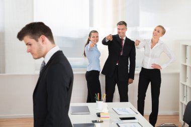 İşadamı Office alay iş adamları