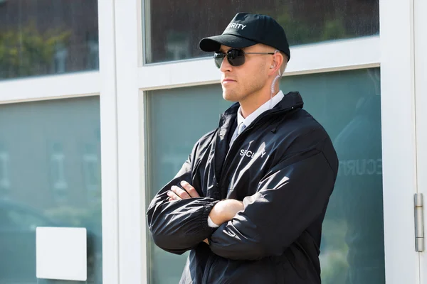 Young Male Security Guard — Stock Photo, Image