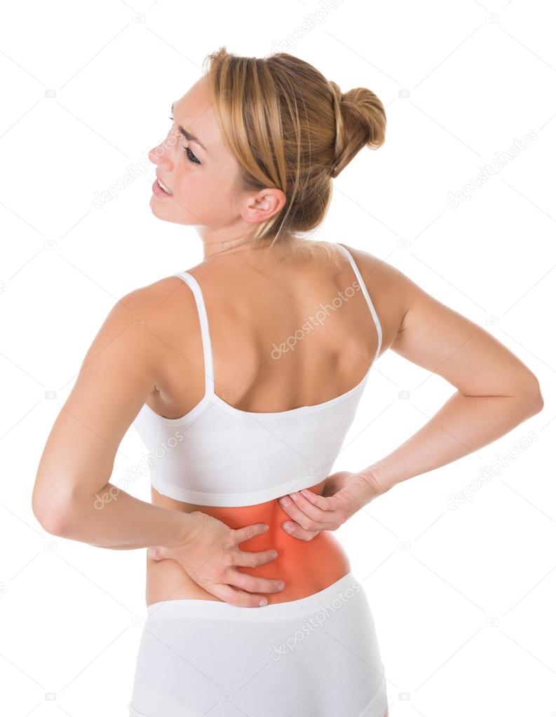 Woman Suffering From Back Pain