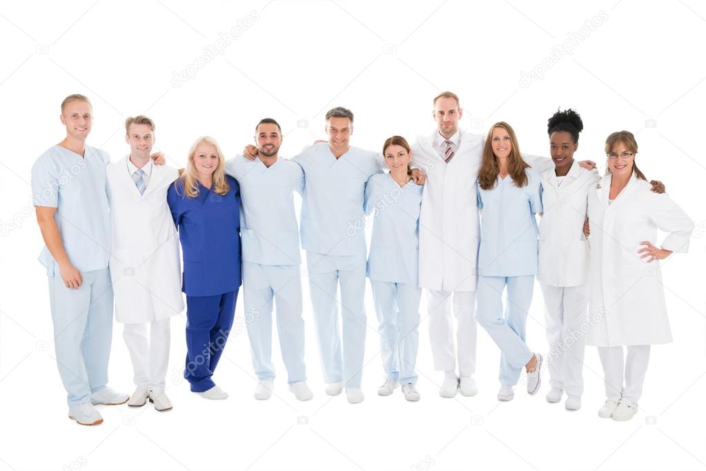 Confident Medical Team