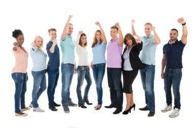 Yaratıcı iş takım kutluyor başarı