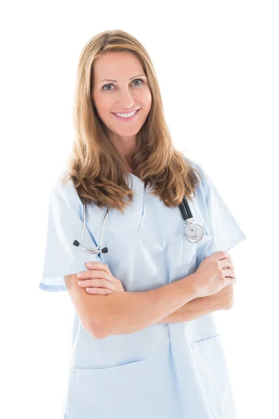 Happy Female Doctor — Stock Photo, Image