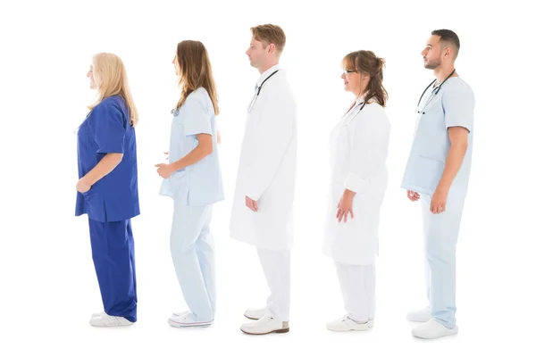 Side View Of Medical Professionals — Stock Photo, Image