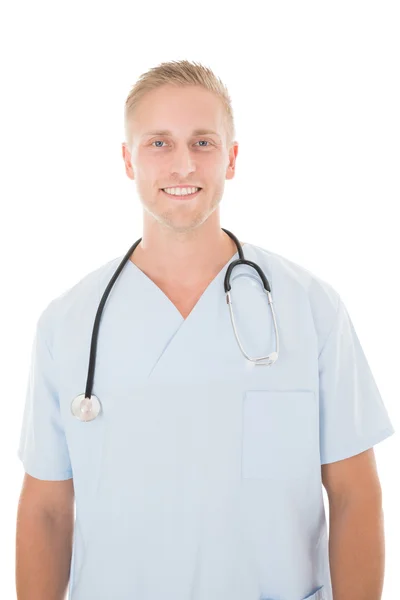 Portrait Of Happy Male Surgeon — Stock Photo, Image