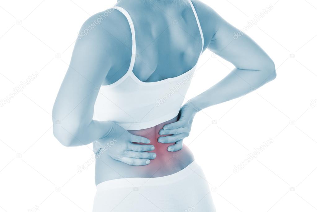 Woman Suffering From Back Pain