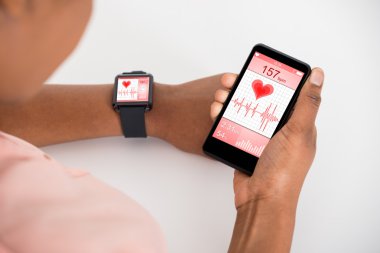 El ile hareket eden ve Smartwatch