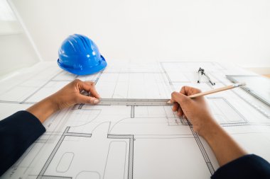 Planı çizmek için kalem kullanma