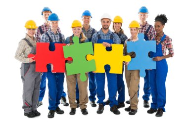 Confident Construction Workers