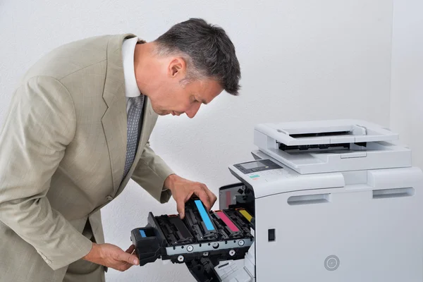 Cartucho de fijación en la máquina de fotocopia —  Fotos de Stock