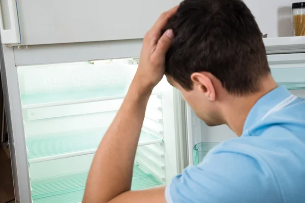 Confused Man Scratching Head — Stock Photo, Image