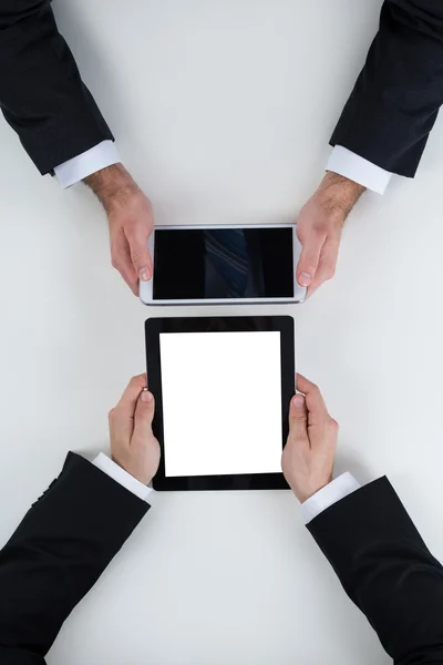 Businessmen Using Digital Tablets — Stock Photo, Image