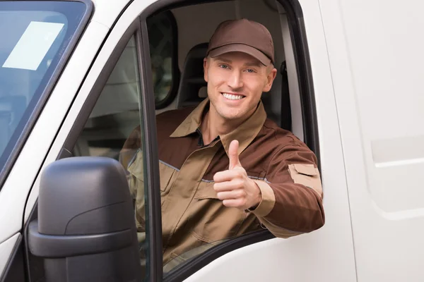 Entrega segura Hombre — Foto de Stock