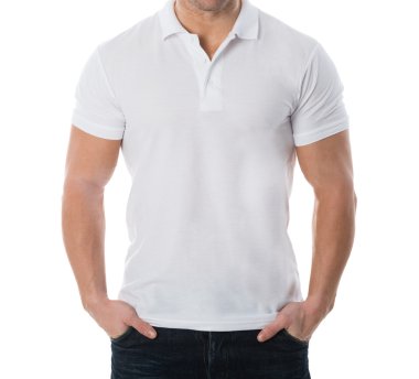 Geçici işçi adamın midsection