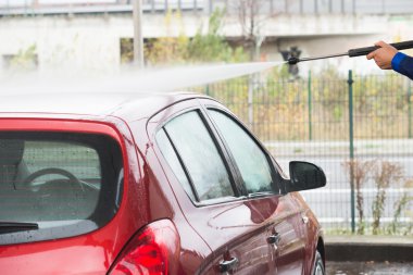 Asker çamaşır araba