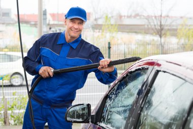 Asker çamaşır araba Garage