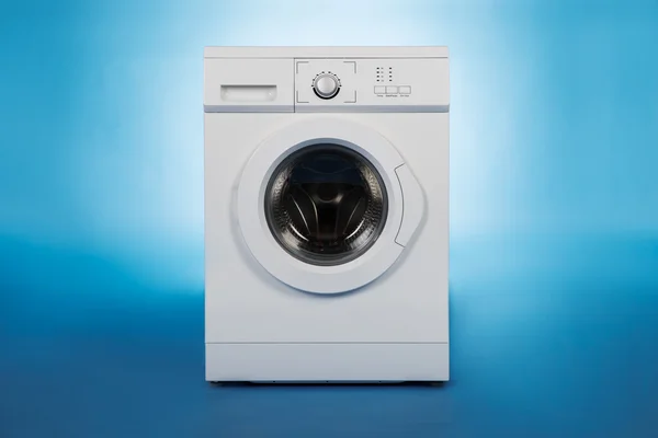 Máquina de lavar roupa branca — Fotografia de Stock