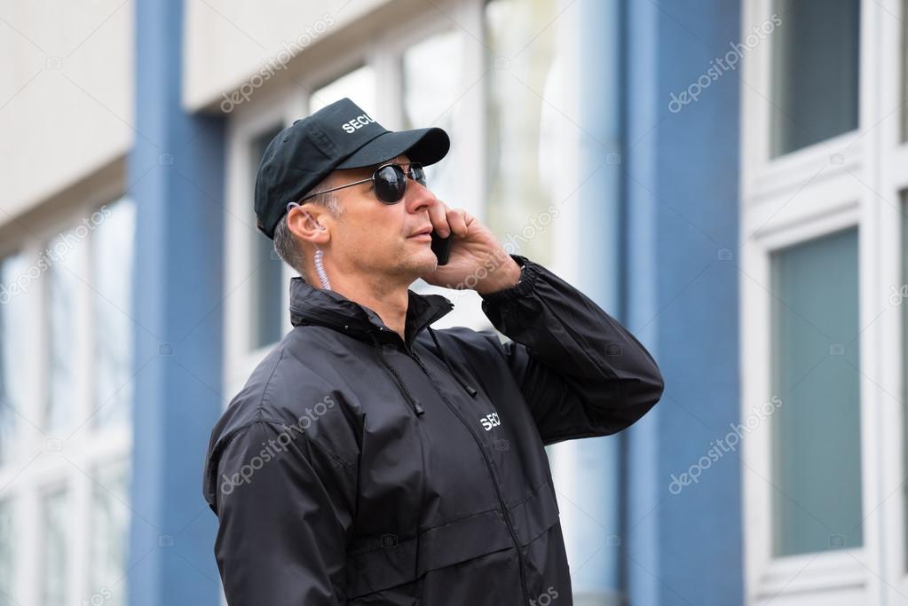 Security Guard Using Mobile Phone