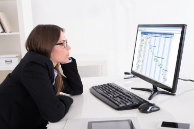 İşkadını Gantt grafik arıyorsunuz
