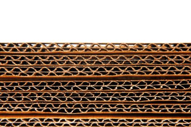 Oluklu kağıt closeup