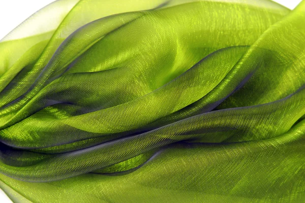 Wavy organza fabric — Stock Photo, Image