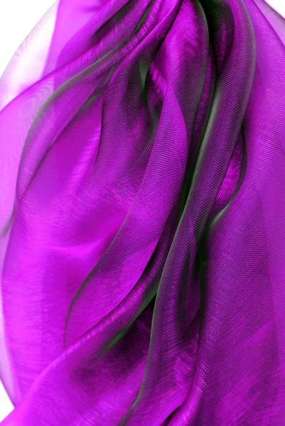 Wavy organza fabric — Stock Photo, Image