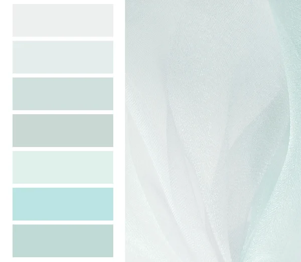 Color chart selection for interior — Stock Photo, Image