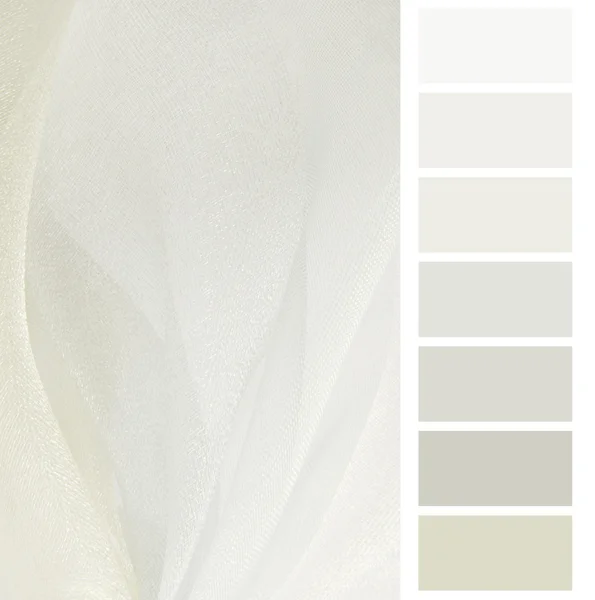 Color chart selection for interior — Stock Photo, Image