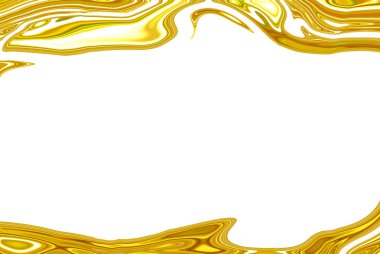 Altın soyut bulanık kenarlık çerçevesi