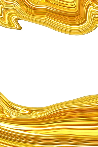 Golden abstract blurry border frame — Stock Photo, Image