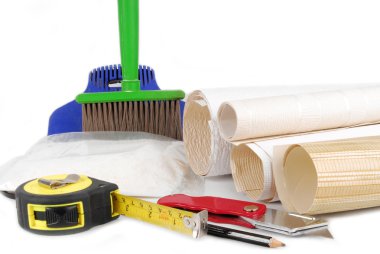 duvar kağıdı ve izole araçları