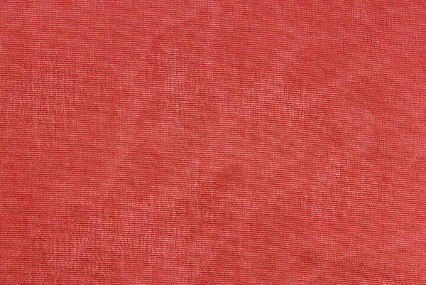 Red organza fabric texture — Stock Photo, Image