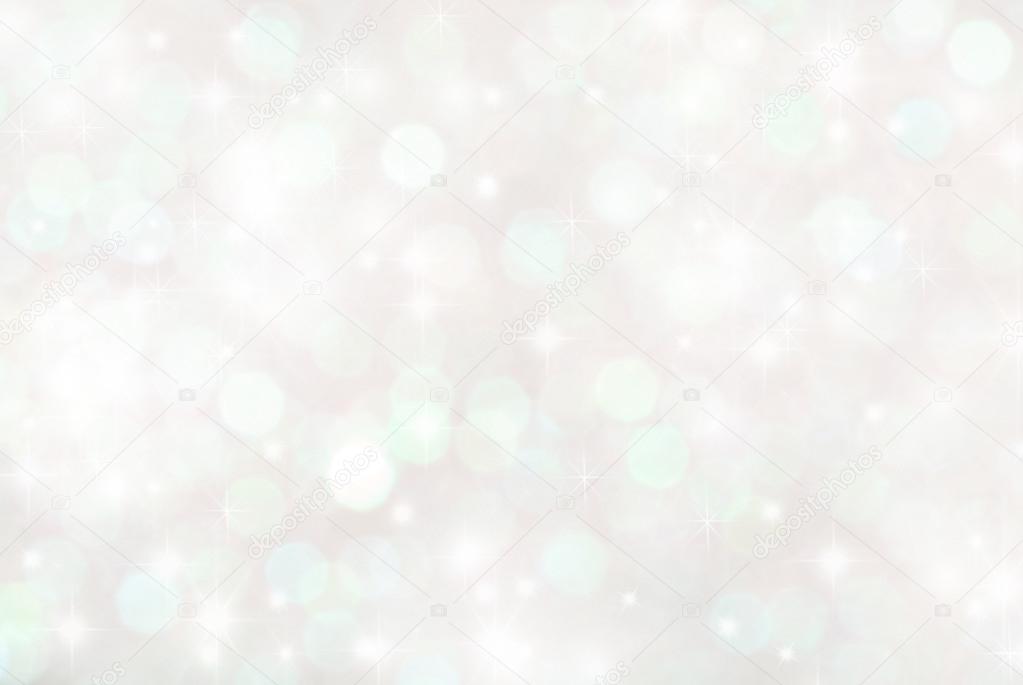 Blurry lights and sparkle glitter bokeh background