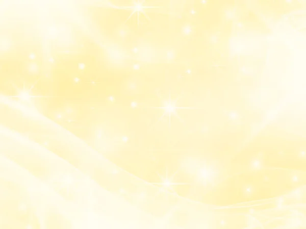 Brilho com estrelas fundo amarelo liso — Fotografia de Stock