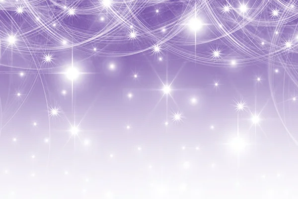 Violeta lisa con fondo de estrellas — Foto de Stock