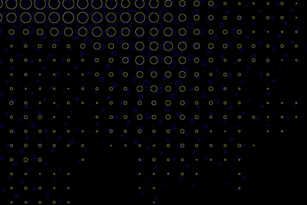 3D vizyon yanılsama siyah daireler arka plan — Stok fotoğraf