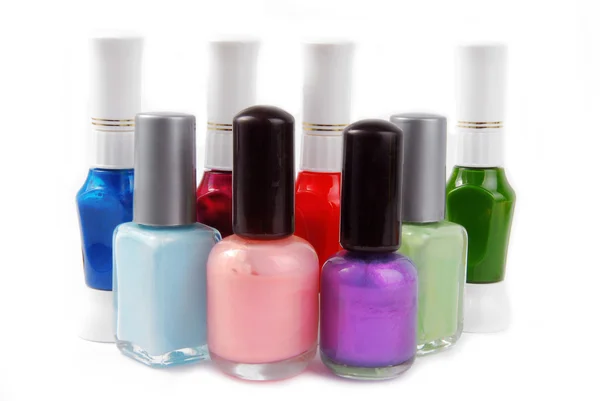 Nail polish sample isolated on white — Stock Photo, Image