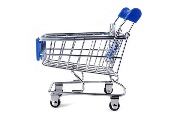 Trolley geïsoleerd op wit — Stockfoto