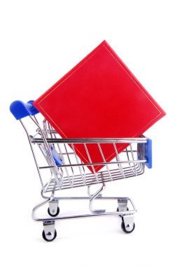 Arabası isoalted beyaz hediye kutusunda